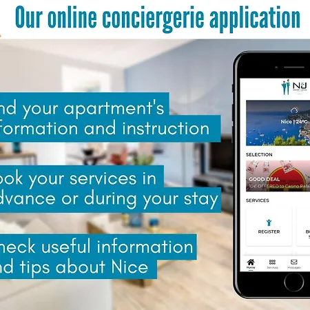 Apartment Nestor&jeeves - Sweetheart - Hyper Center - Close Sea And Old Town Nice